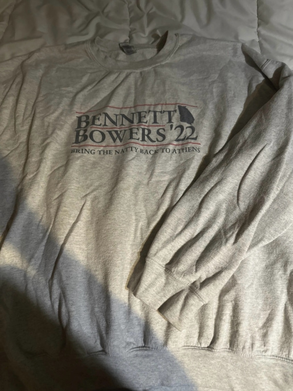 '22 Gray Crewneck Sweatshirt